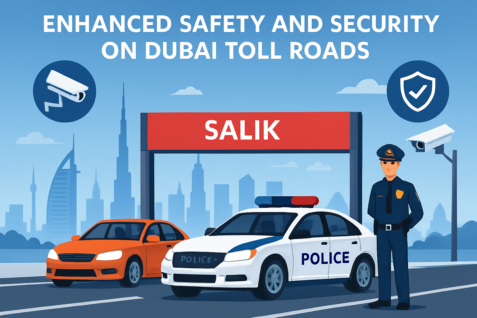 Enhanced Safety and Security on Dubai Toll Roads